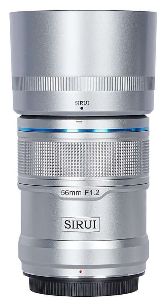 Sirui Sniper 56mm F1,2 APS-C AF objektív, Fuji X, ezüst