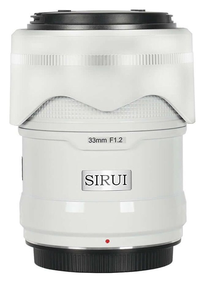 Sirui Sniper 33mm F1,2 APS-C AF objektív, Sony E, fehér