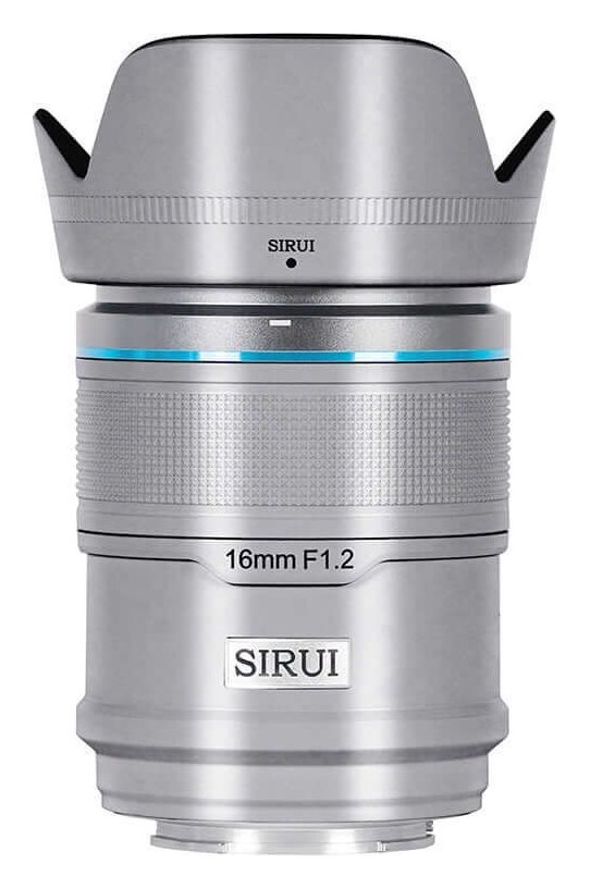 Sirui Sniper 16mm F1,2 APS-C AF objektív, Fuji X, ezüst