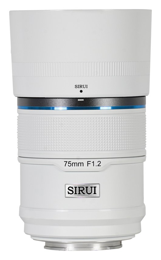 Sirui Sniper 75mm F1,2 APS-C AF objektív, Sony E, fehér