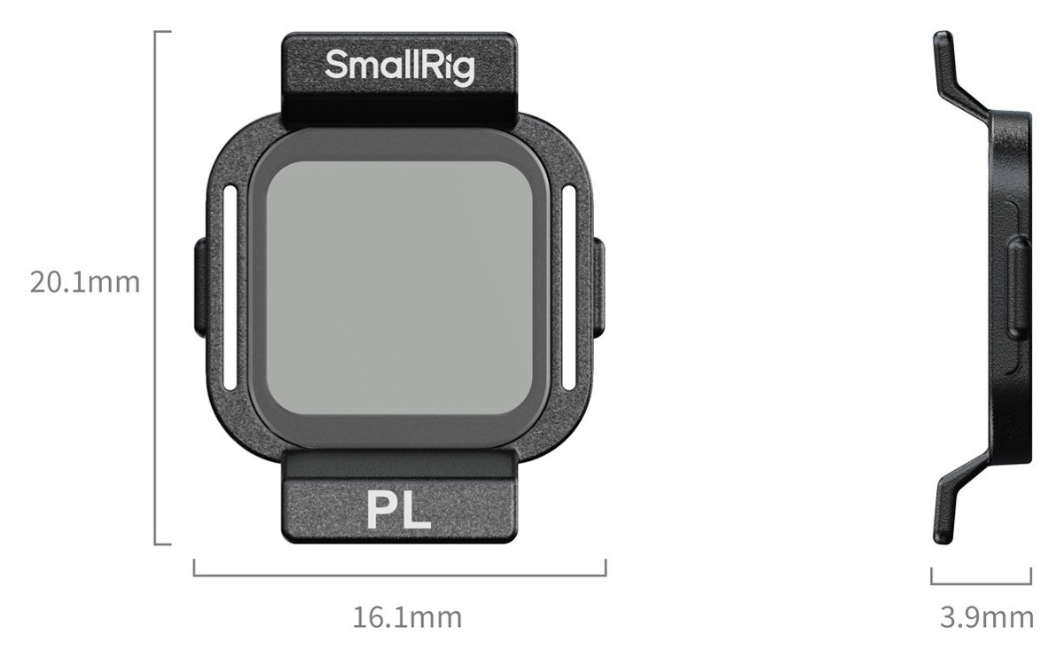 PL polarizációs szűrő DJI Flip / Lito X1 drónhoz