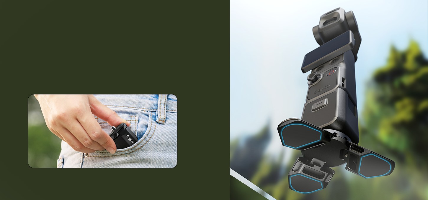 Mini állvány DJI Osmo Pockethez és Lunához – 5
