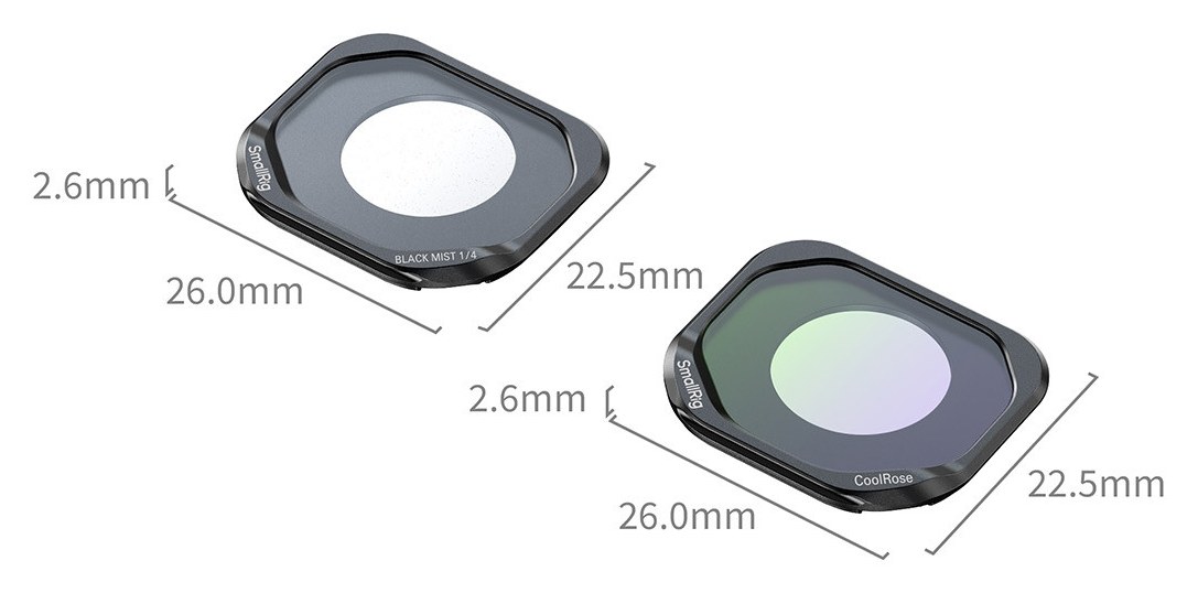 Portrészűrők Insta360 Luna Pro kamerához