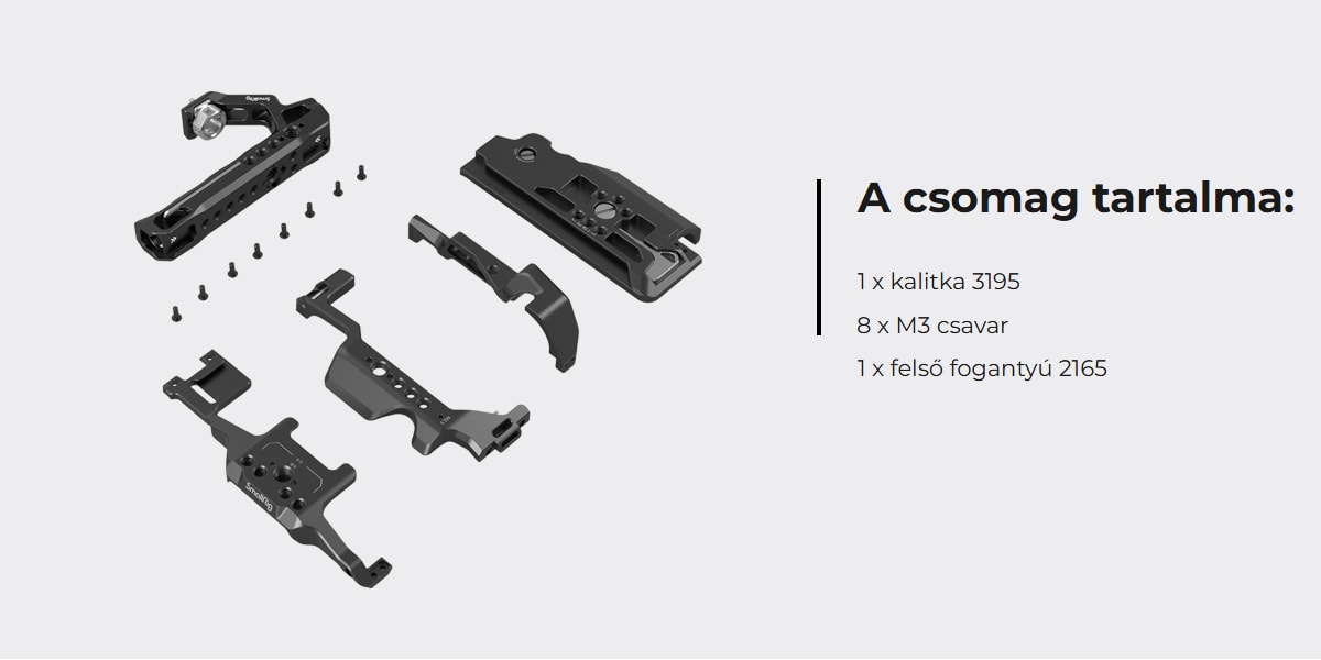 SmallRig Cage Kit pro Nikon Z 9 3738