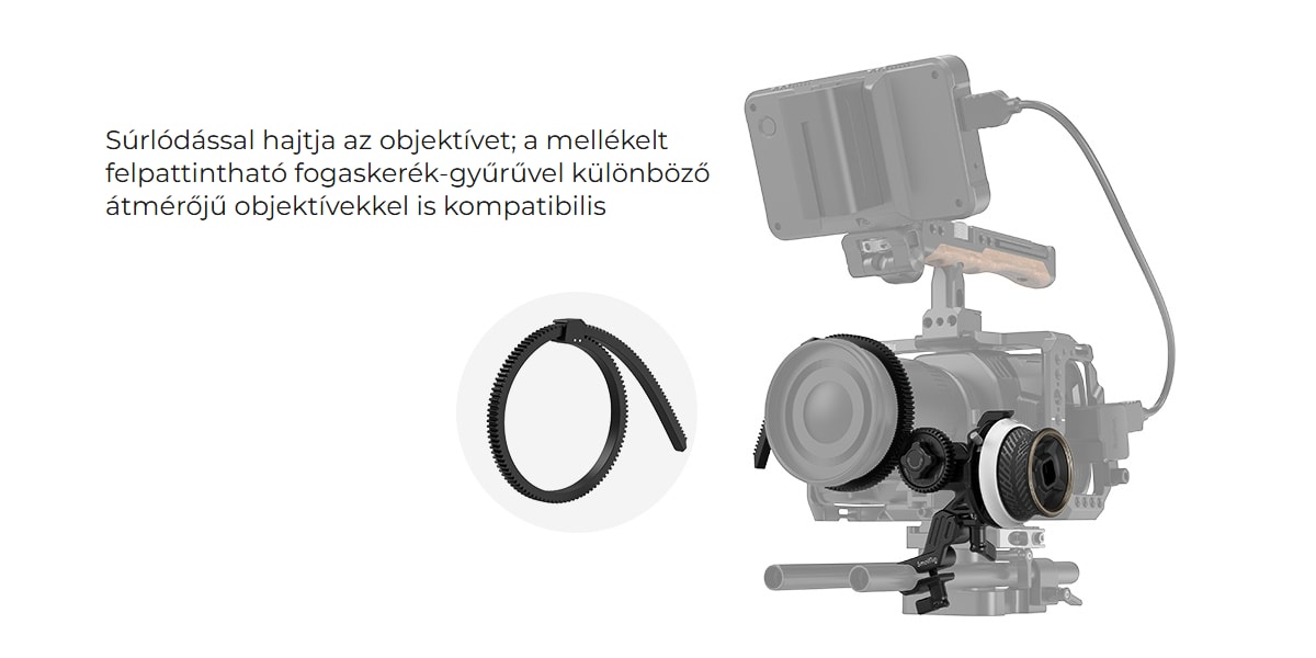 SmallRig mini Follow Focus F40 3010C