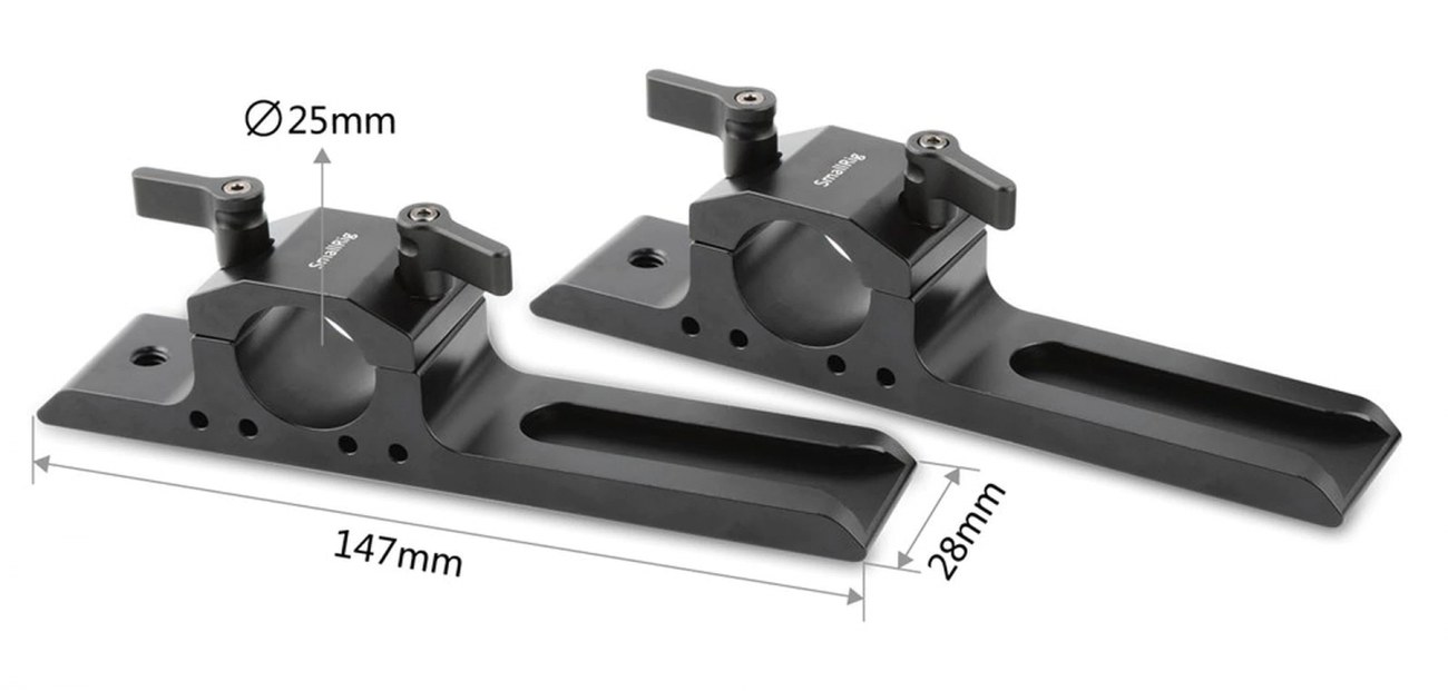 25mm Rod Support Feet for DJI Ronin-M/ Ronin-MX Grip/Freefly MoVI Ring