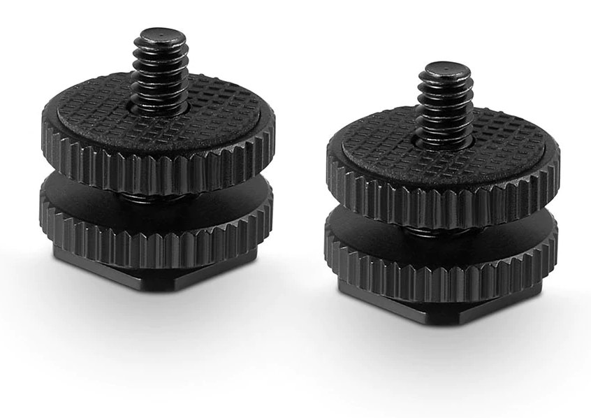 Cold Shoe adapter 3/8″ - 1/4″ menettel (2db csomag)