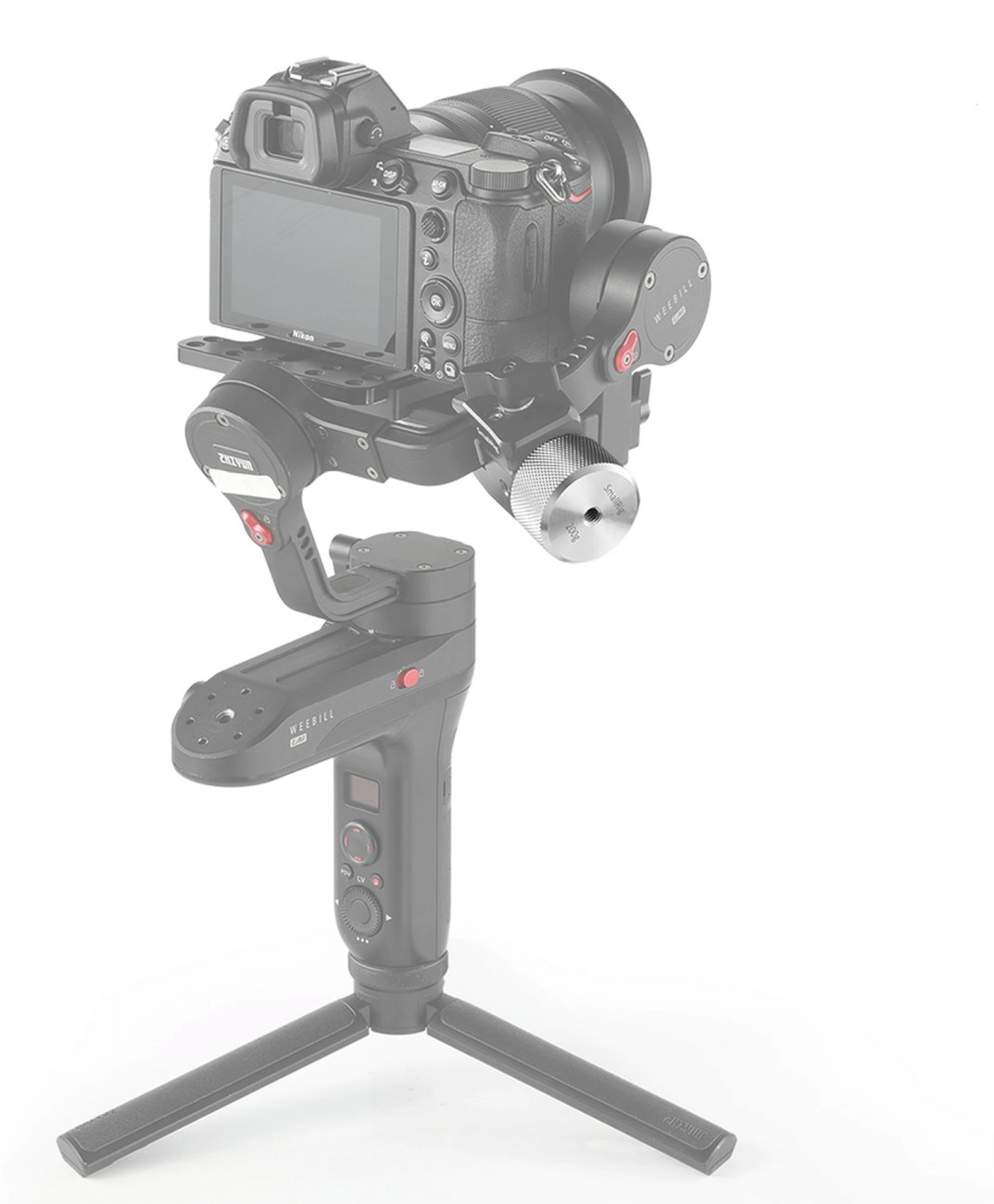 Counterweight (200g) for DJI Ronin S and Zhiyun Gimbal Stabilizer 2285