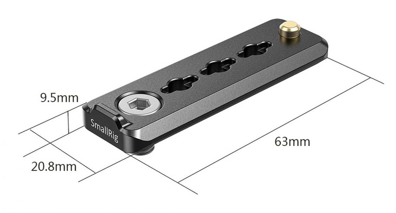Mini Safety NATO Rail for Mobile Phone Cage