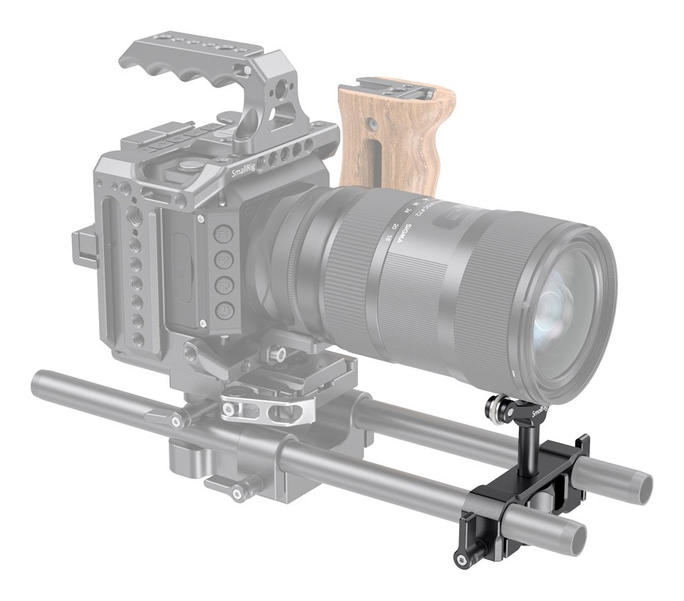 universal 15mm LWS rod mount lens support