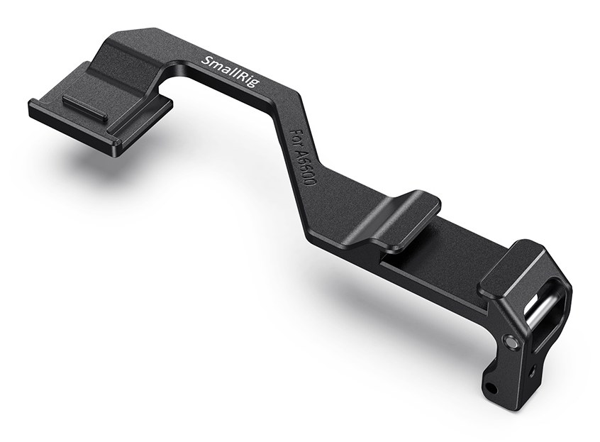 Right-Side Shoe Mount Relocation Plate for Sony a6600 Camera