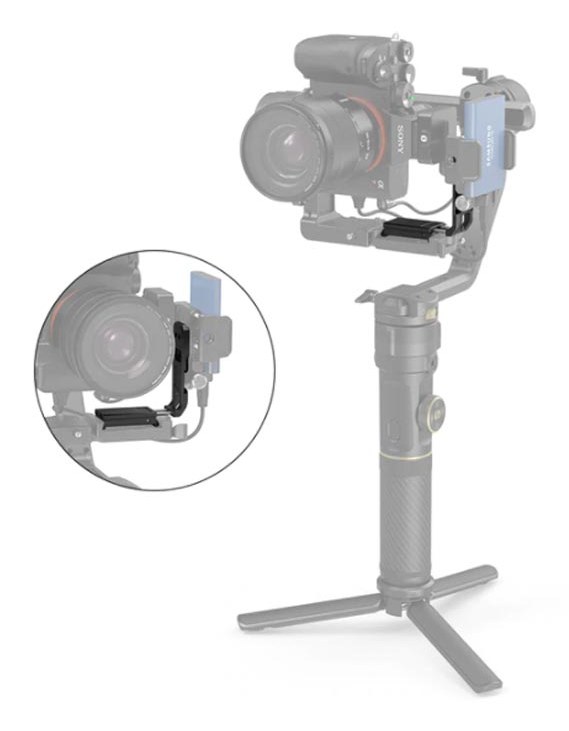Quick Release Extension Bracket for ZHIYUN CRANE 2S Handheld Stabilizer
