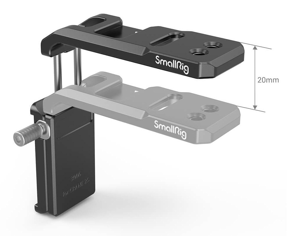Quick Release Extension Bracket for ZHIYUN CRANE 2S Handheld Stabilizer