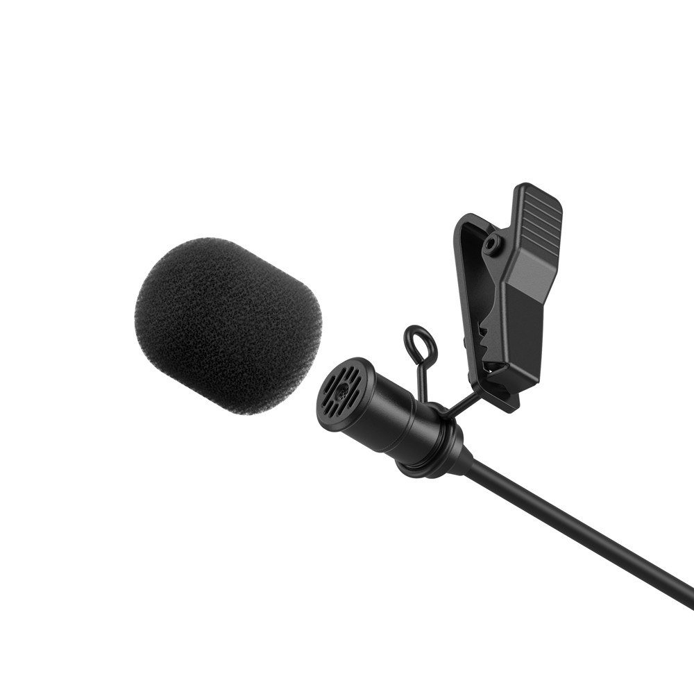 Simorr Wave L2 Lavalier Microphone for USB Type-C Devices (Black)