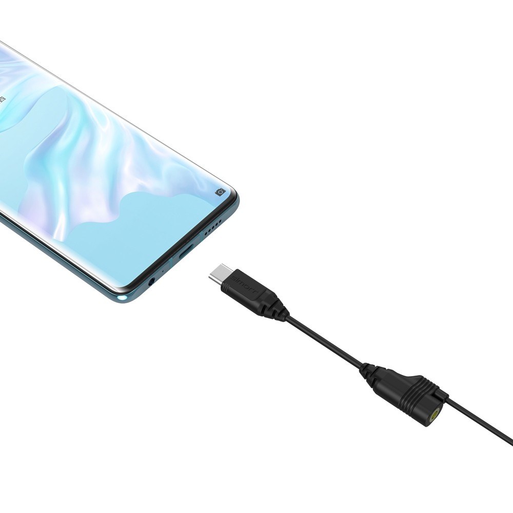 Simorr Wave L2 Lavalier Microphone for USB Type-C Devices (Black)
