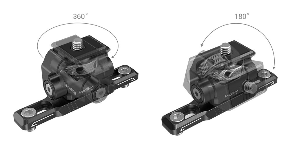 EVF monitortartó a RED KOMODO 3045 kamerához