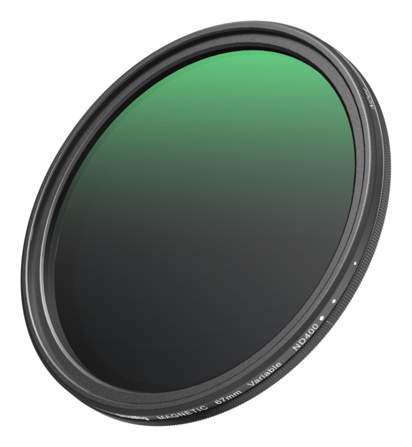 Magnetic 67mm VND Filter ND64-ND400 (6-9 Stop)
