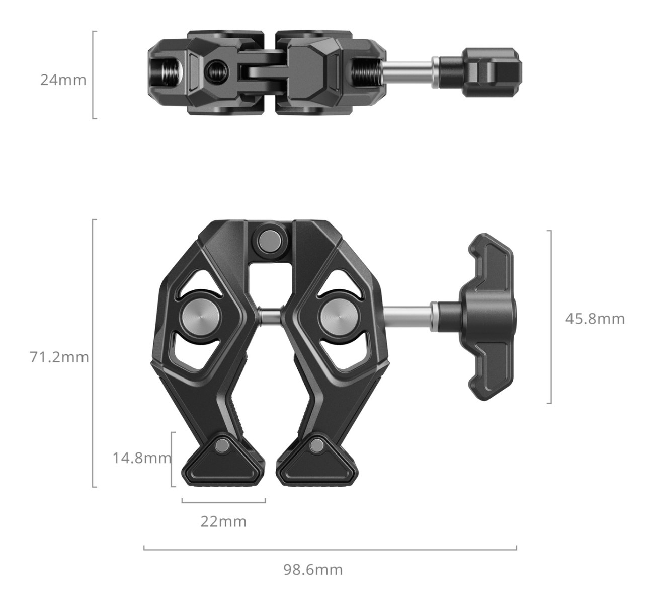 Crab-Shaped Clamp