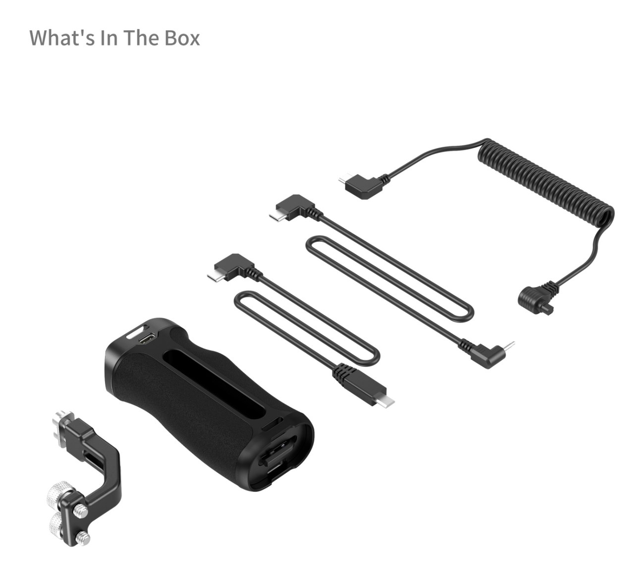 Side Handle with Rec Trigger (1/4″-20 Screws)