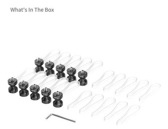 Cable Clamp (10pcs, Black)