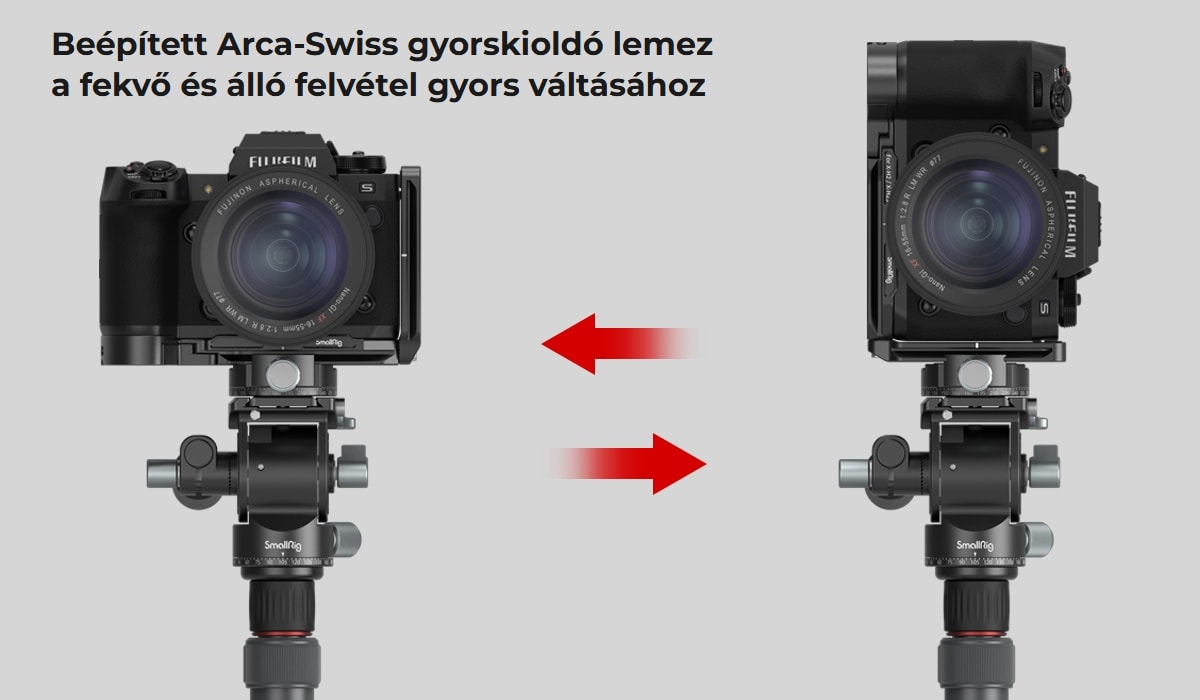 SmallRig L Bracket pro FUJIFILM X-H2 / X-H2S 3928B