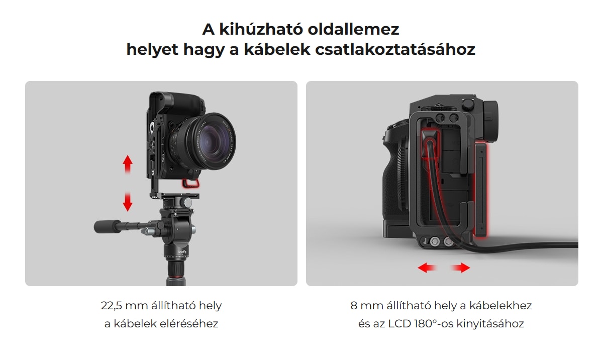 SmallRig L Bracket pro FUJIFILM X-H2 / X-H2S 3928B