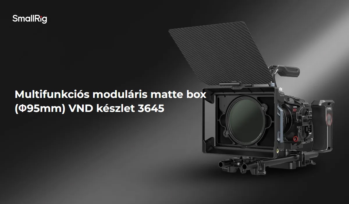 SmallRig Multifunctional Modular Matte Box 95mm VND Kit 3645