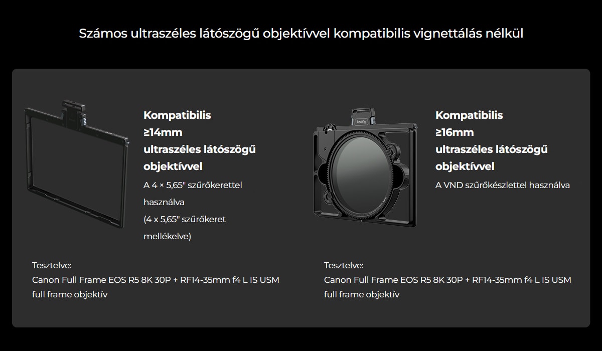 SmallRig Multifunctional Modular Matte Box 95mm VND Kit 3645