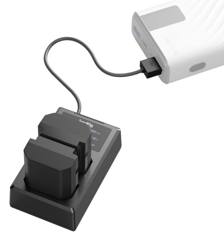 SmallRig NP-FZ100 Camera Battery and Charger Kit 3824B – Power bankról útközben