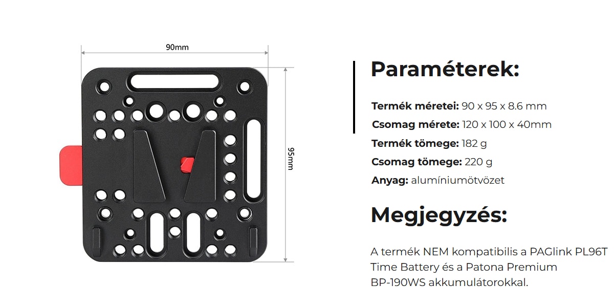SmallRig V-Lock Assembly Kit 1846C