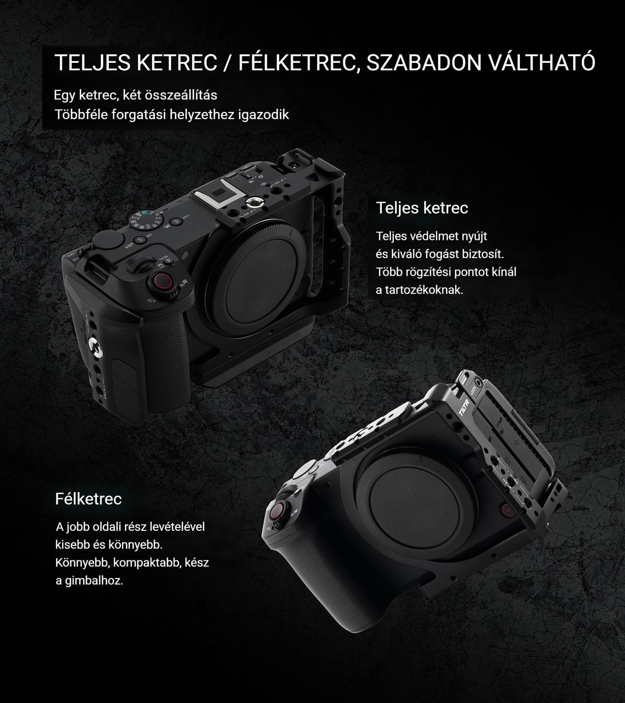 Félketrec, amely továbbépíthető