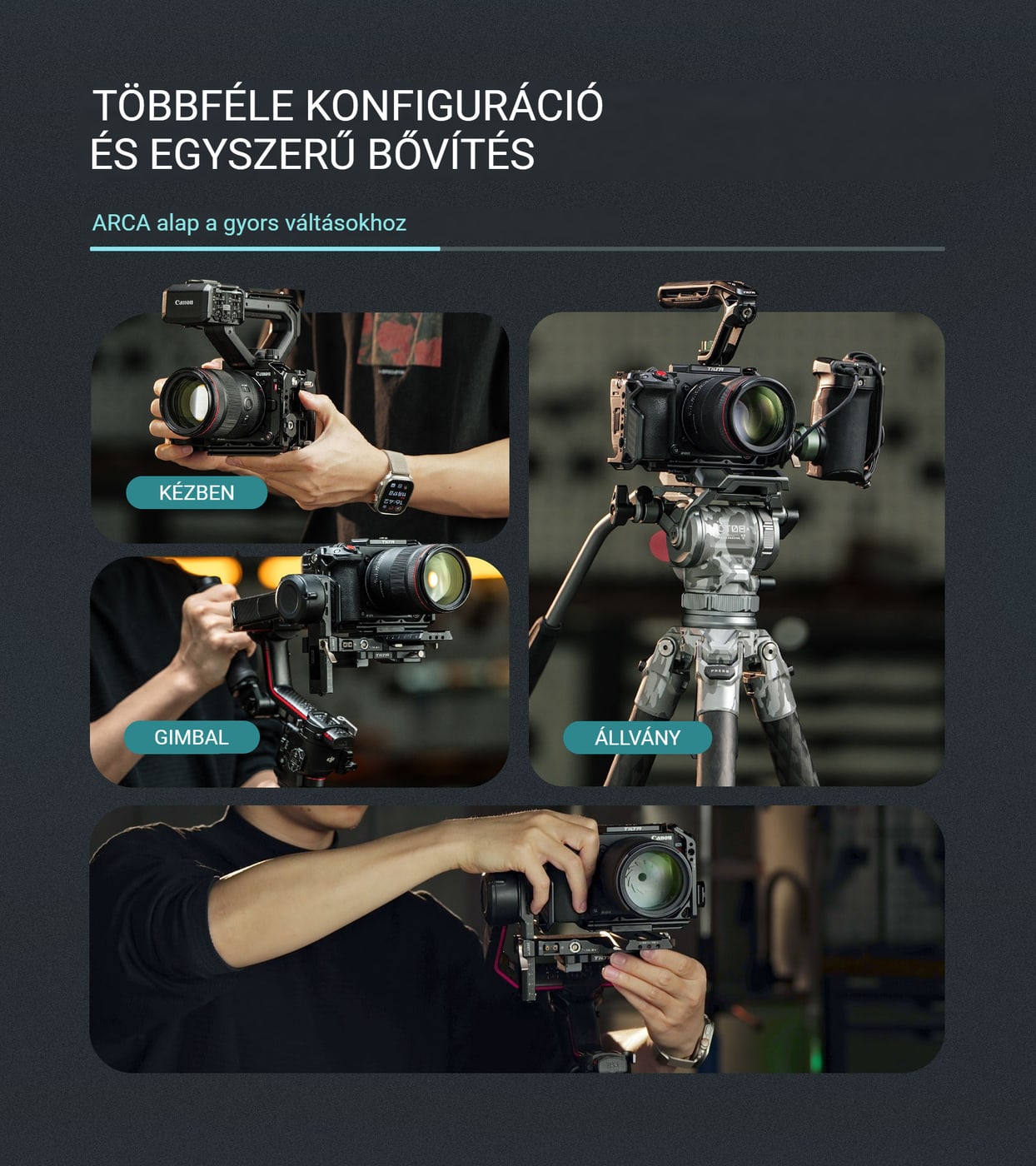 ARCA alap a gyors váltásokhoz