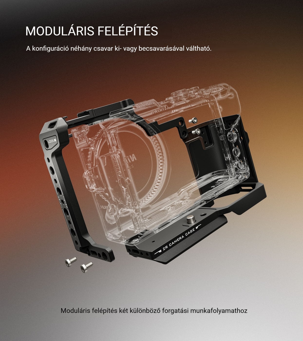 Moduláris felépítés