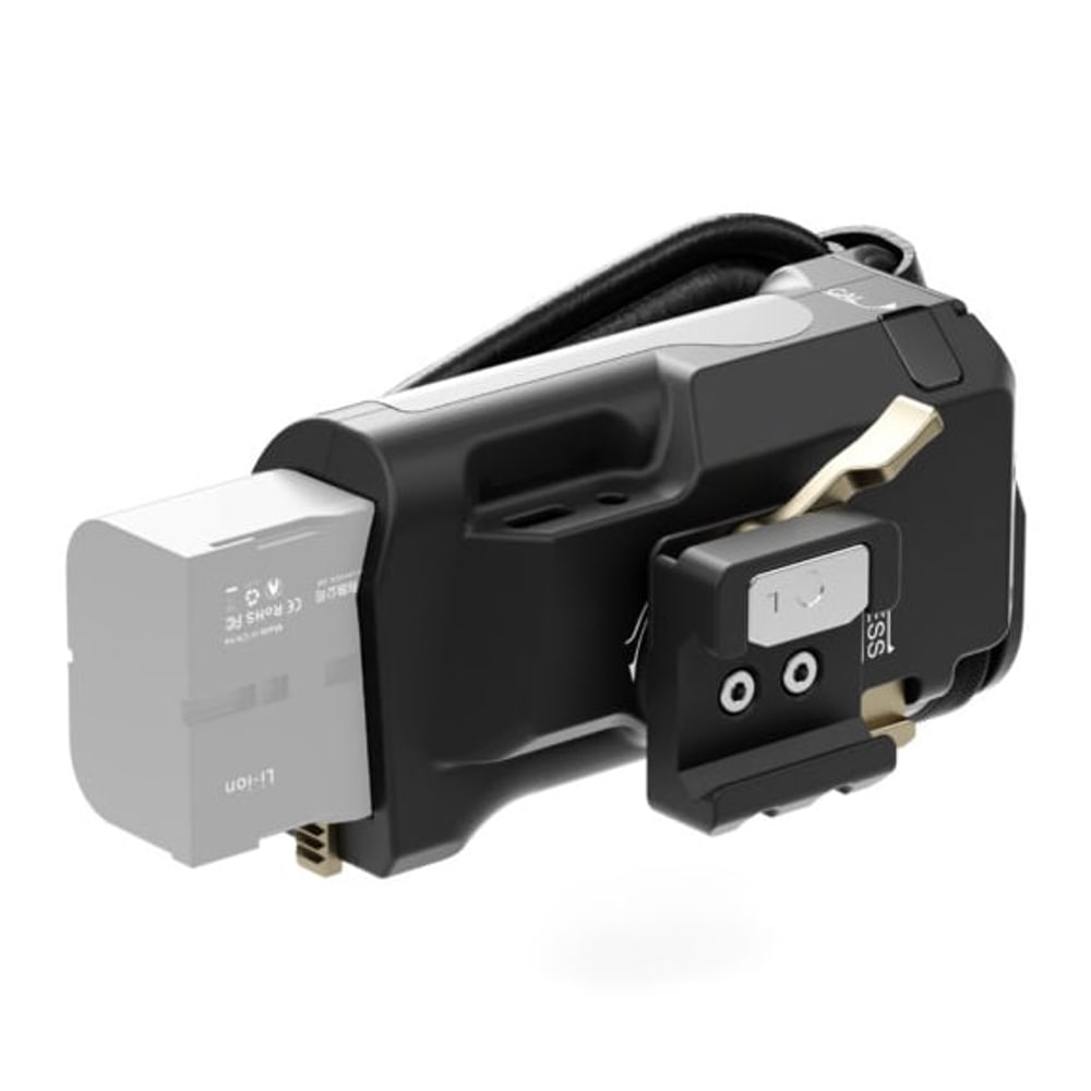 A Sony F570 akkumulátor táplálja az egész összeállítást