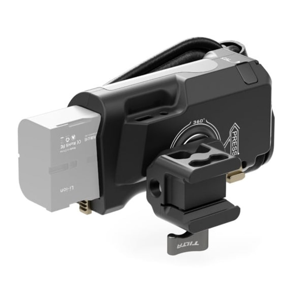 A Sony F570 akkumulátor táplálja az egész összeállítást