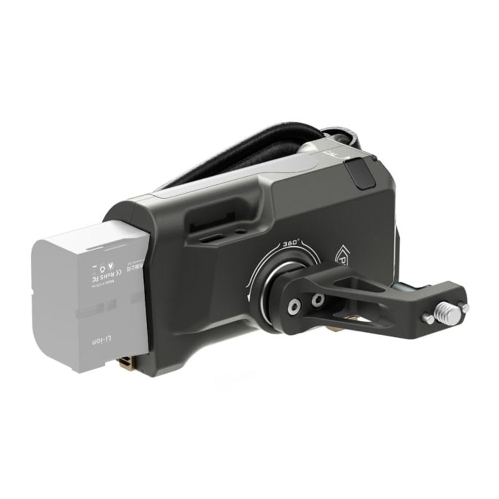 A Sony F570 akkumulátor táplálja az egész összeállítást