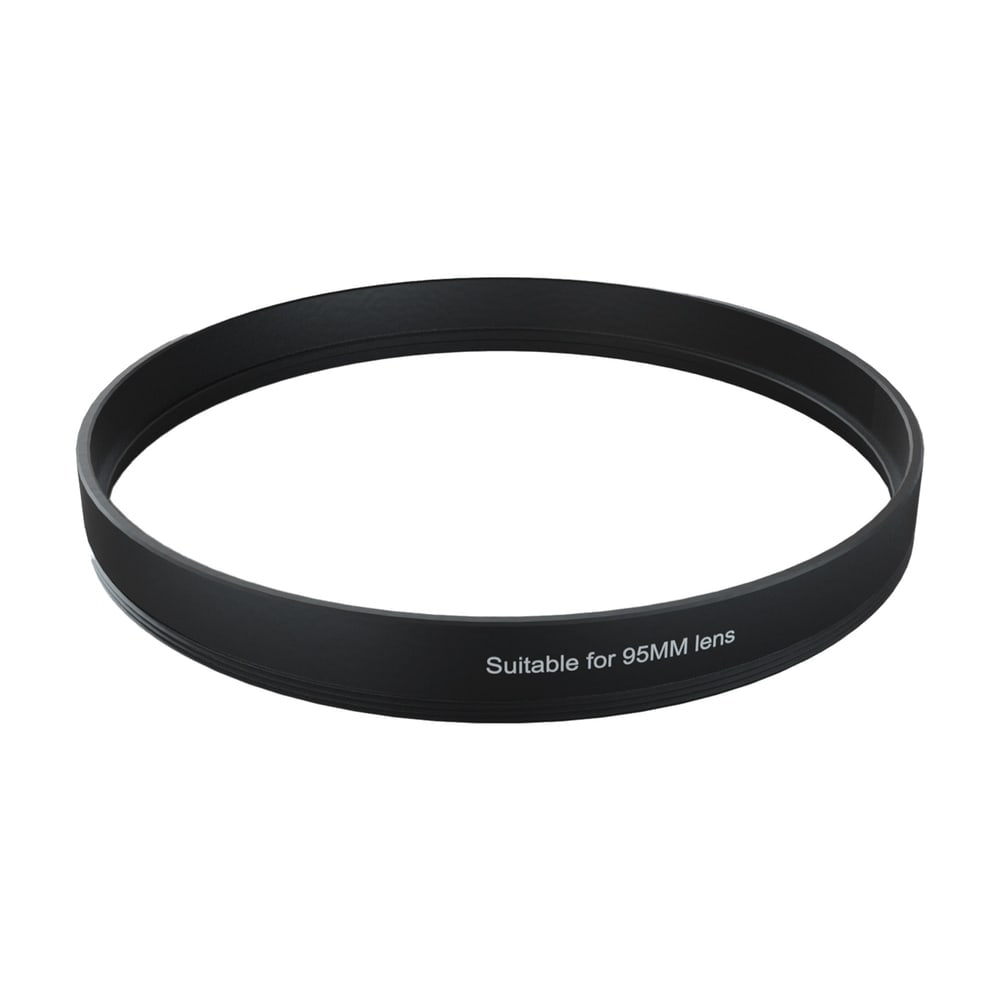Elülső menet nélkül, 95 mm-es menetű objektívekhez