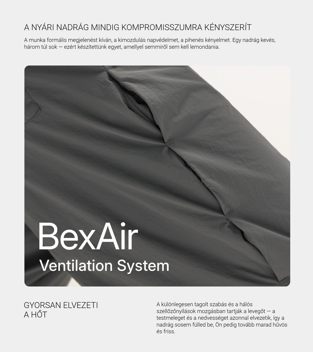 BexAir szellőzőrendszer