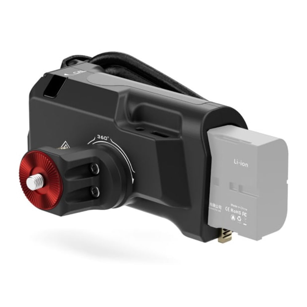 A Sony F570 akkumulátor táplálja az egész összeállítást