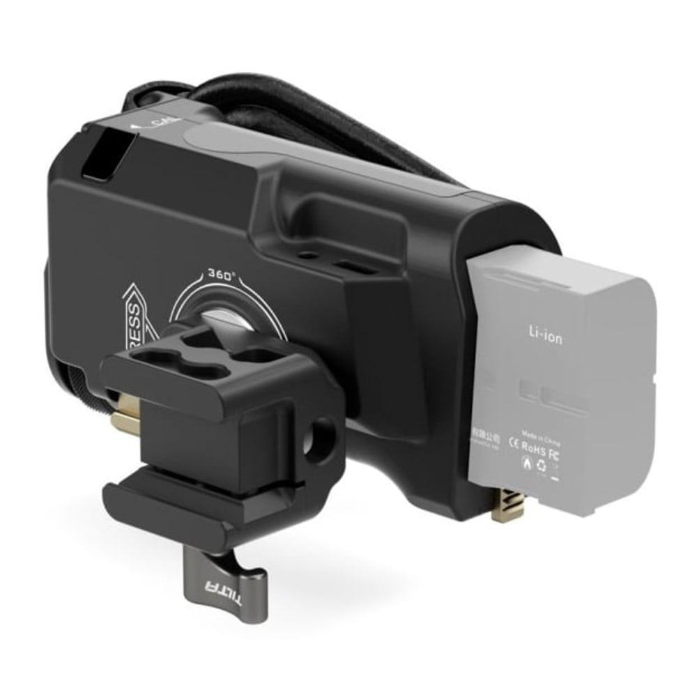 A Sony F570 akkumulátor táplálja az egész összeállítást