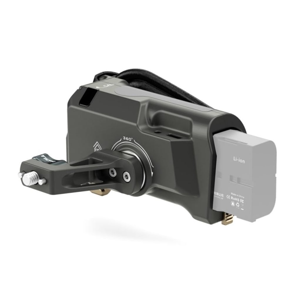 A Sony F570 akkumulátor táplálja az egész összeállítást