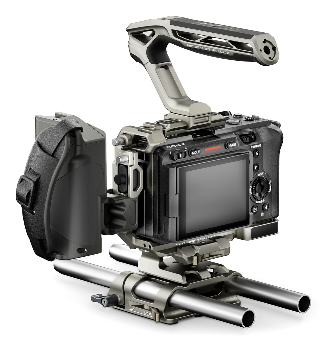 Alaplemez és 15 mm-es rudak matte boxhoz és follow focushoz