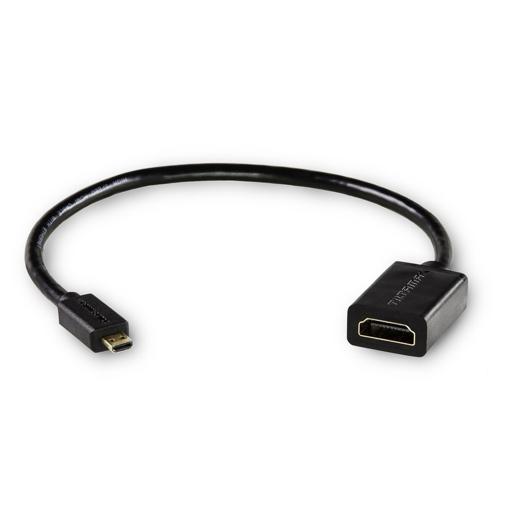 Micro HDMI-ről teljes HDMI aljzatra