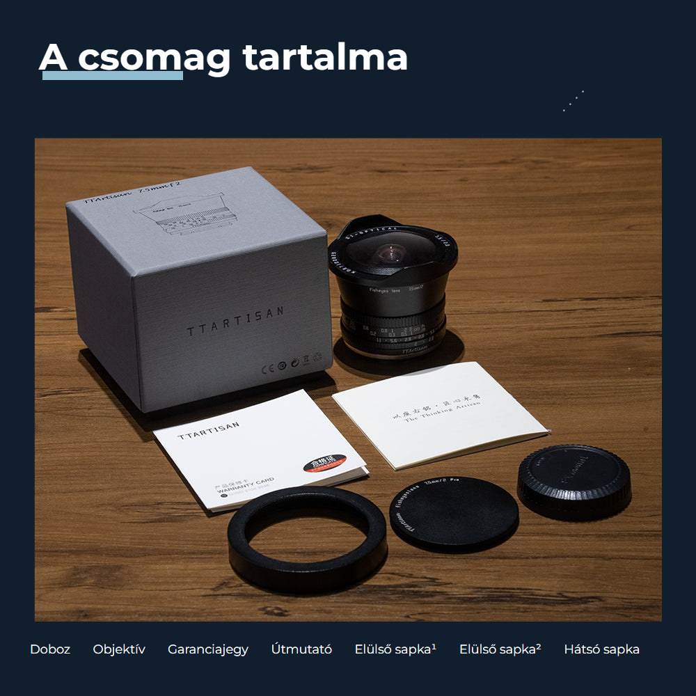 TTArtisan APS-C 7.5mm F2