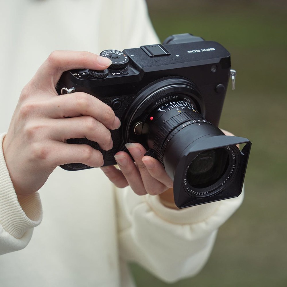 TTArtisan C06B Leica M – Fujifilm GFX – Leica M objektívek kézi kezelése