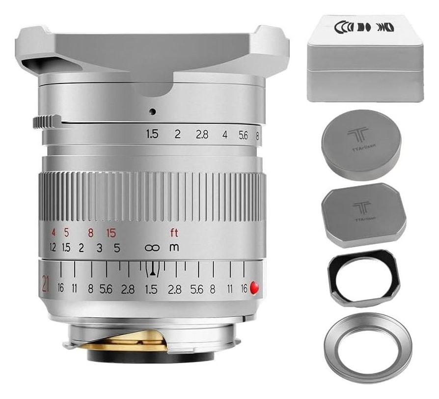 TTArtisan 21mm F1.5 ASPH – 72 mm-es szűrőtartó