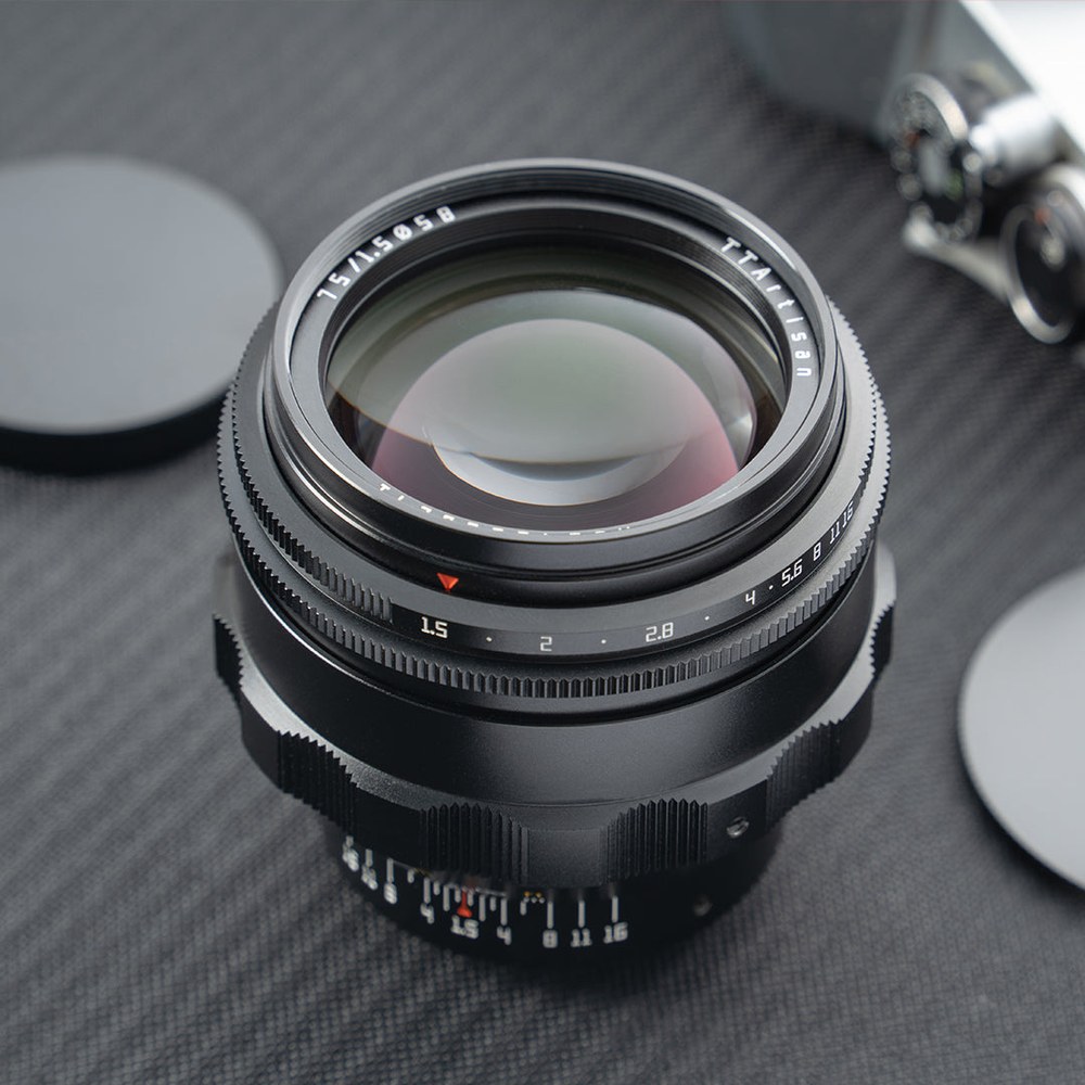 TTArtisan 75mm F1.5 M42 – Teljesen fém szerkezet és kattanó rekeszgyűrű