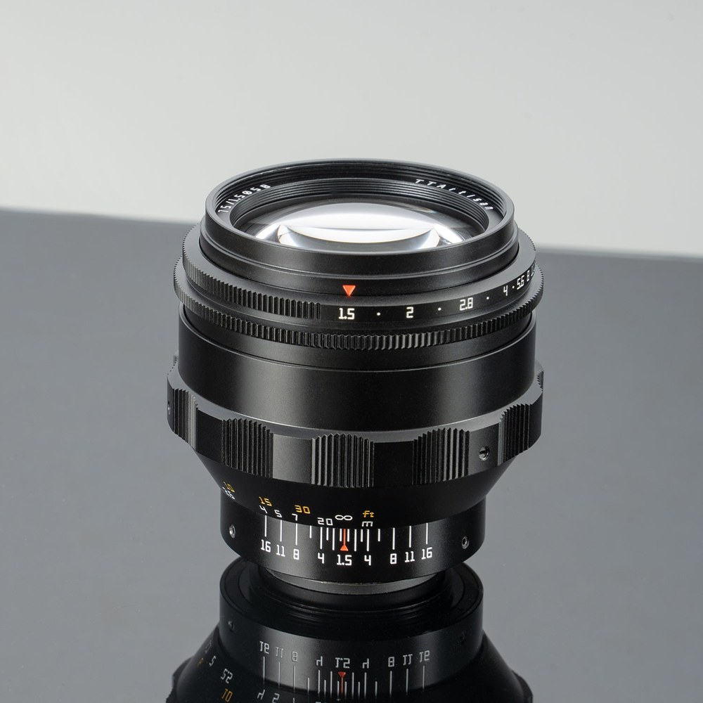 TTArtisan 75mm F1.5 M42 – F1,5-ös fényerő