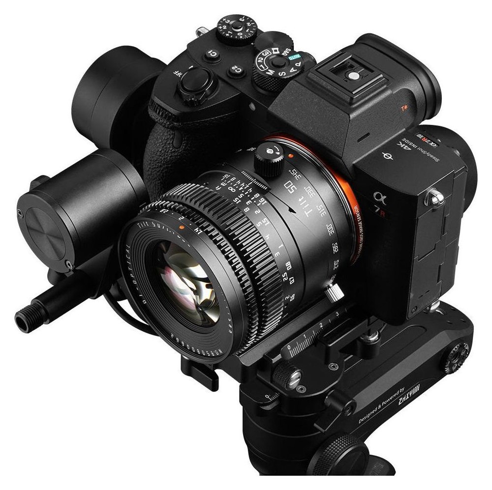TTArtisan Tilt 50mm F1.4 – Fényképezőgépen és gimbalon
