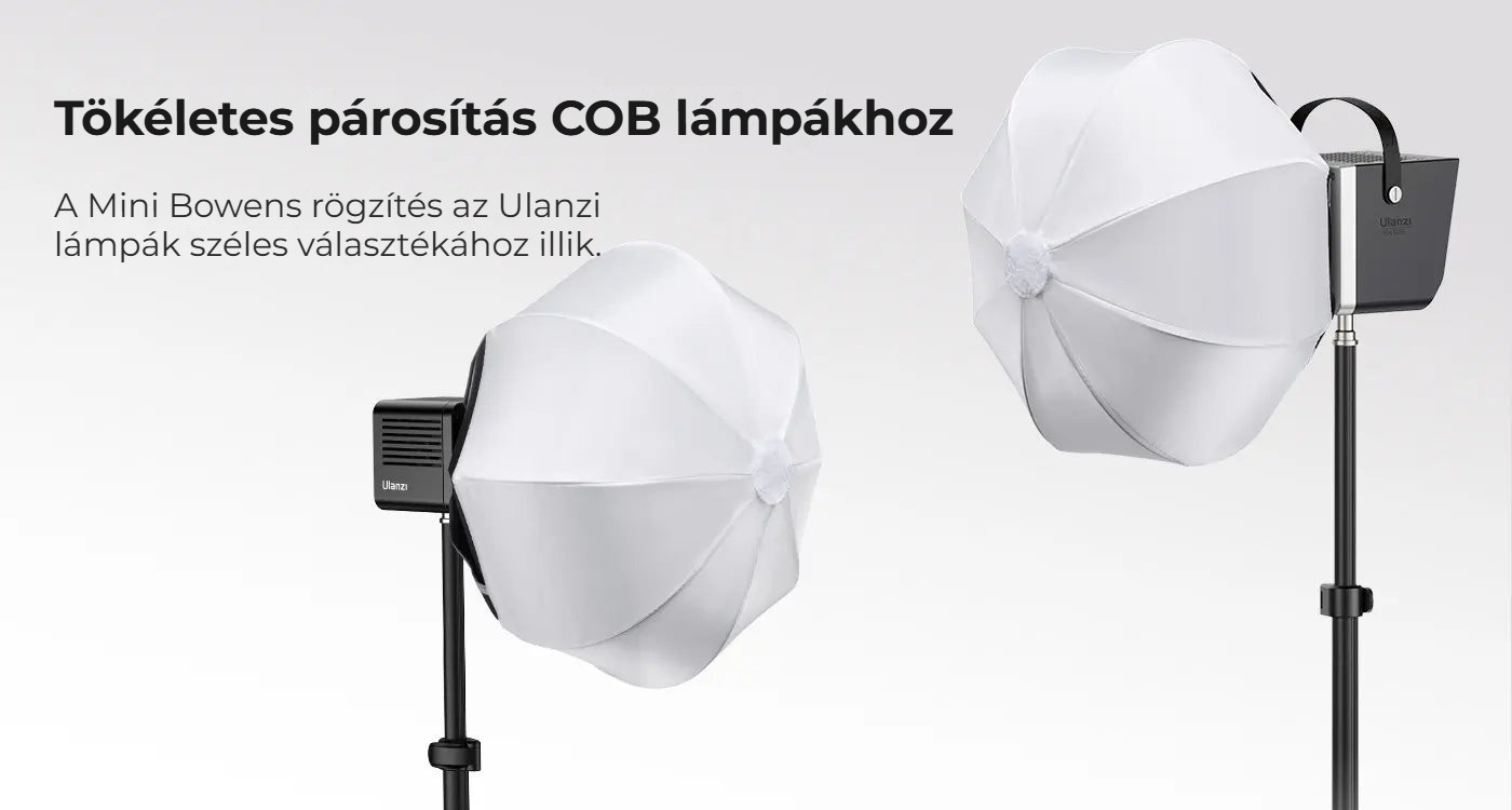 Ulanzi AS-L30 Lantern Softbox – Ideální pro COB světla Ulanzi